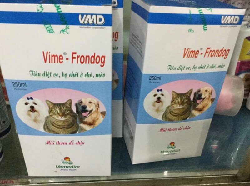 Thuốc xịt trị ve chó Vime-Frondog 250ml