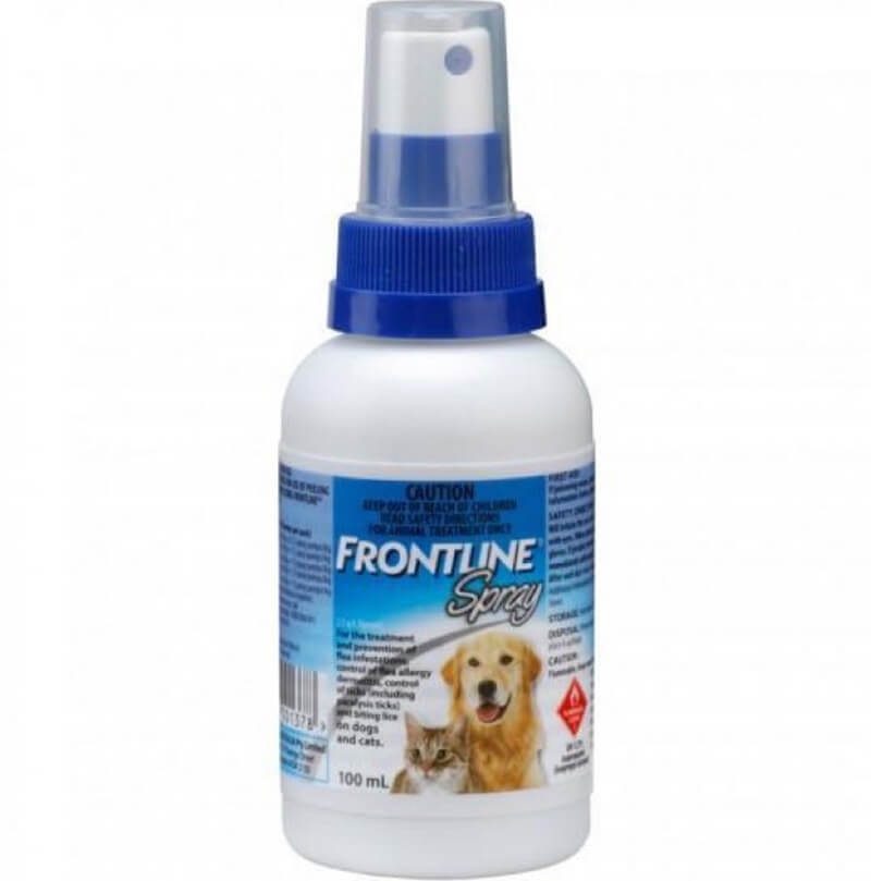 Thuốc xịt tiêu diệt ve chó, rận Frontline Spray 100ml - Sản phẩm của Pháp