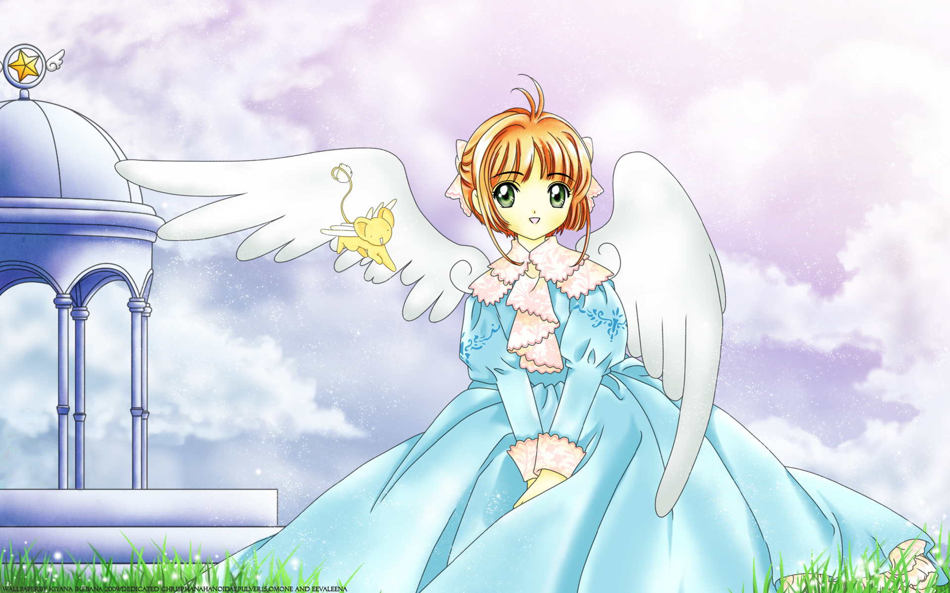 Hình ảnh Sakura đôi cánh thiên thần dễ thương nhất