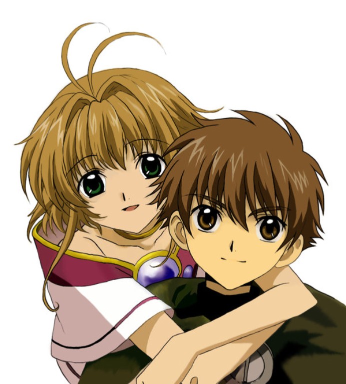 Hình ảnh sakura và syaoran dễ thương