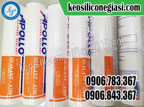 Keo dán kính bể cá silicone A200