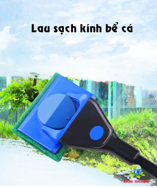 Lau chùi kính bể cá cảnh